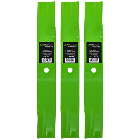 LawnRAZOR Blade for Scag 52 inch Deck 482596 High Lift 3 Pack 810-CBL2566D