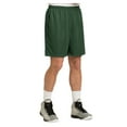 thumbnail image 4 of Mens Double-Layer Classic Mesh Polyester Short Forest Green 4X-Large, 4 of 8