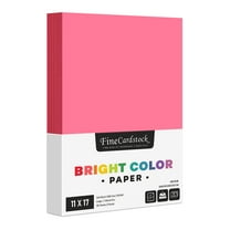 Light Pink Premium Colored Paper, 24 Lb (89gsm), 11 x 17, 100 Sheets ...