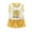 Yellow, variant on Boys Short Sets 2 Piece Outfits Graphic Tees and Tank Tops with Matching Boys Athletic Shorts Yellow 7-8 Years