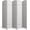 White, variant on Sorbus 5-Panel Wide Folding Room Divider Privacy Screen, Hand-Woven White Mesh