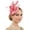 Pink, variant on Girls Imitation Style Hair Accessory for Ballroom Party Wedding Dress Hat for Bride Fashionable Sheen Hat for Special Occasions Light Green One Size