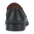 thumbnail image 5 of Ferro Aldo Daxon MFA19708 Moc-Toe Penny Loafers with decorative Buckle (Leather), in Black, Men's Size 13, 5 of 8