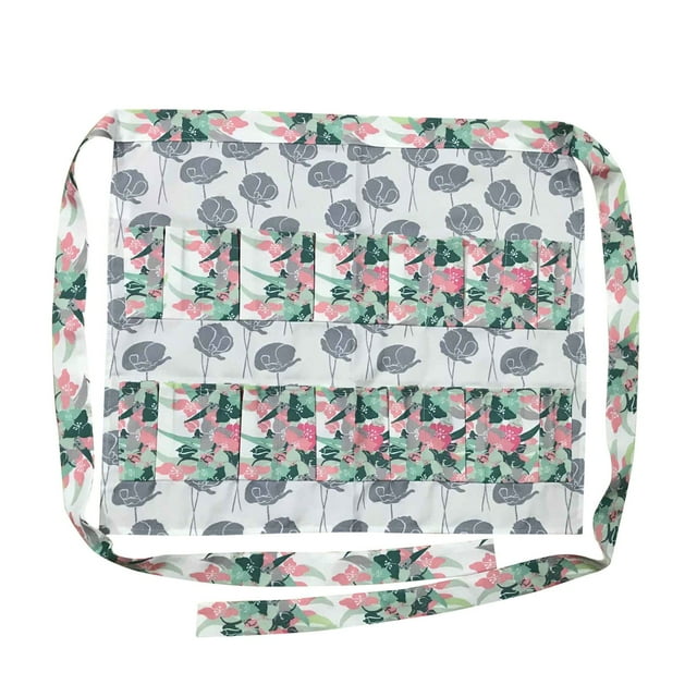 Oleegame 1PC Pretty Apron Fashion Collecting Apron Pockets Holds Chicken Farm Home Apron