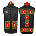 thumbnail image 1 of Heated Jacket for Men Usb Charging Block Heated Winter Jacket Polyester Camouflage Dress with Zipper in Front, 1 of 3