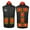 Black, variant on ZACPNCV Heated Vest for Unisex Zipper Double Control Of 9 Areas Heating Cotton Jacket Heated USB Charging Version Black