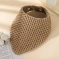 thumbnail image 4 of Zwiiyzr Baby Bandana Cotton Drooling Bibs Soft Infant Bib Adjustable Snaps Saliva Towels for Toddler 0-36 Months Coffee, 4 of 4
