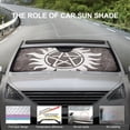 thumbnail image 6 of Supernatural Car Window Sun Shade Visor, Car Sunshade Front, Windshield Visor Shield Cover Foldable Reflector for Car Truck SUV 55"x30", 6 of 8