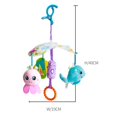 thumbnail image 3 of juguete colgante para cuna de bebé, aprendizaje, educación, sonajeros, juguetes de peluche, cochecito, juguetes colgantes para asiento de CUTICAT Juguetes colgantes para cochecito, 3 of 8