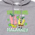 thumbnail image 2 of SpongeBob SquarePants - Prone To Shenanigans And Malarkey - Men's Pullover Hooded Fleece Sweatshirt, 2 of 6