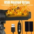 thumbnail image 4 of Applies to Motorcycle Heated Hand Grip Winter Heating Removable Grips Winter Heated Handlebar Warmer Sleeves Motorcycle Accessories, 4 of 6