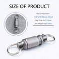 thumbnail image 4 of Titanium Quick Release Keychain,Detachable Key Ring Pull Apart Keychain,Key Holder Accessory for Bag/Purse/Belt, 4 of 5