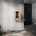 thumbnail image 2 of Modern Storage Aesthetic - Enhance Bathroom Style with a Modern Wall - Mounted Side Cabinet, 2 of 4