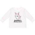 thumbnail image 3 of Inktastic Grandmas Snuggle Bunny Easter Girls Long Sleeve Toddler T-Shirt, 3 of 5