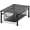 Black, variant on Chrome Stackable 3 Tier Sliding Basket Organizer Drawer