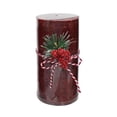 thumbnail image 1 of 6" SUGARED CURRANT Pillar Candle, 1 of 4