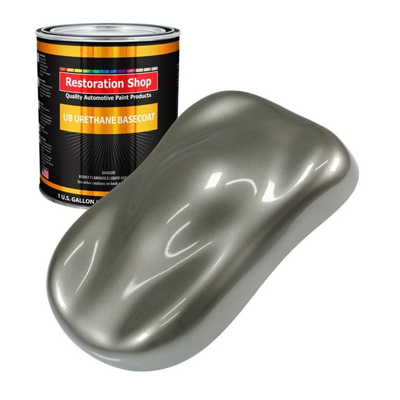 Graphite Gray Metallic 1 Gallon URETHANE BASECOAT Car Auto Body Paint