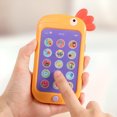 thumbnail image 3 of Baby Phone Toy, Mobile Telephone Early Educational Touch Screen Music Children Phone Toy, Interactive Baby Cell Phone Toy with Early Education & Music, 3 of 9