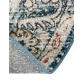 thumbnail image 7 of Unique Loom Nyla Collection Area Rug - Princess (5' 3" Round Blue/Dark Gray), 7 of 7