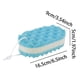 thumbnail image 3 of Esponja Corporal Para La Ducha Estropajo Suave Para La Ducha Esponja Ergonómica De Espuma Suave Toalla De Baño Suave Con Diseño De Textura Ondulada Para La Familia Y Los Amigos, 3 of 8