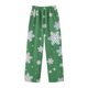 thumbnail image 5 of Pantalones largos de franela a cuadros, térmicos, casuales, de moda, para niños y niñas., 5 of 5