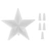 thumbnail image 1 of Sywqhk Moldes de resina para adorno de árbol de Navidad, molde reutilizable de estrella de cinco puntas para bricolaje (A) Sywqhk Para estrenar, 1 of 9