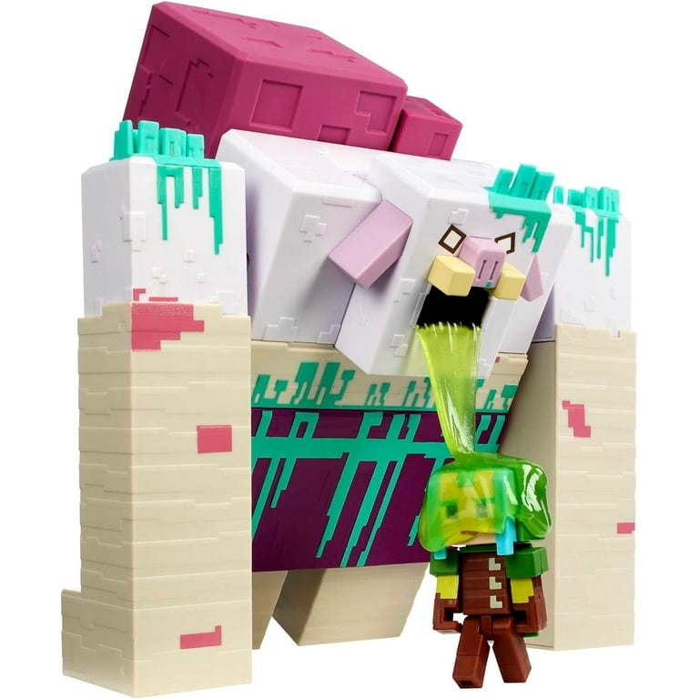 Mattel Minecraft Legends Action Figure Devourer With Slime Attack Action Accessory Collectible Toy 3.25 Inch Walmart