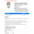 thumbnail image 2 of Timing Set - Compatible with 1994 - 2003 Chevy S10 2.2L 4-Cylinder 1995 1996 1997 1998 1999 2000 2001 2002, 2 of 2