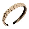 thumbnail image 2 of HomeKingdee Woven Braided Headbands for Women with Non-Slip Teeth - Sweet Style Hair Accessory for Daily Wear, Face Washing, Parties and Sports Activities, 2 of 6