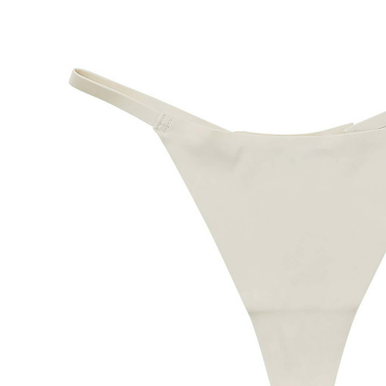 HUPOM Cute Underwear For Women Underwear For Women Pants Activewear Tie  Seamless Waistband White XL 