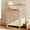 Biscotti, variant on Small Dresser Cabinets with 3 Compartments for Bedroom, 35.4 Inches Wide Modern Wood Dresser Chest with Doors, Oak Brown