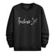 thumbnail image 3 of Ceisia Men's Regular-Fit Crew-Neck Heart-Letter Printed Casual Sweatshirt Gift, 3 of 6
