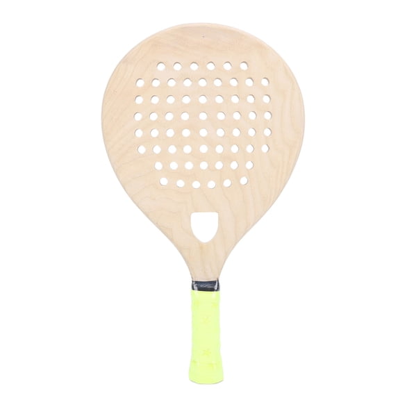 YAHHU Lightweight Beach Tennis Paddle – Durable Wooden Racket with Anti‑Slip Grip, Superior Control & Shock Absorption