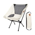 thumbnail image 2 of Silla Moon plegable liviana Aleación de aluminio portátil con bolsa de almacenamiento Taburete de asiento plegable para al kusrkot Asiento plegable al aire libre, 2 of 8