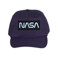 thumbnail image 1 of Gravity Threads Casquette en Sergé de Coton NASA - Logo Blanc - Violet, 1 of 2