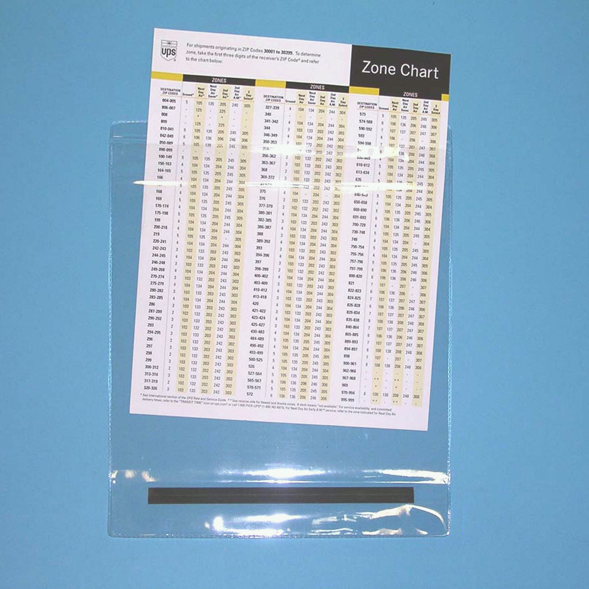 Tatco, TCO23912, Magnetic Pockets, 25 / Box, Clear