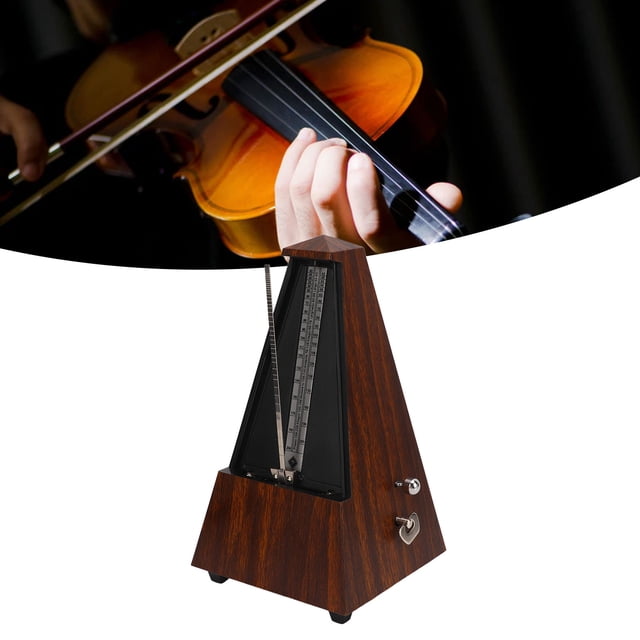 Mechanical Metronome, Accurate Large Sound Classical Design Learning Tool Universal Metronome Simple for Violin for Bass