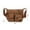 Coffee, variant on FNFYFH Canvas Shoulder Bag for Mens Multi-pockets Messenger Bag Sling Bags School Crossbody Bags Travel