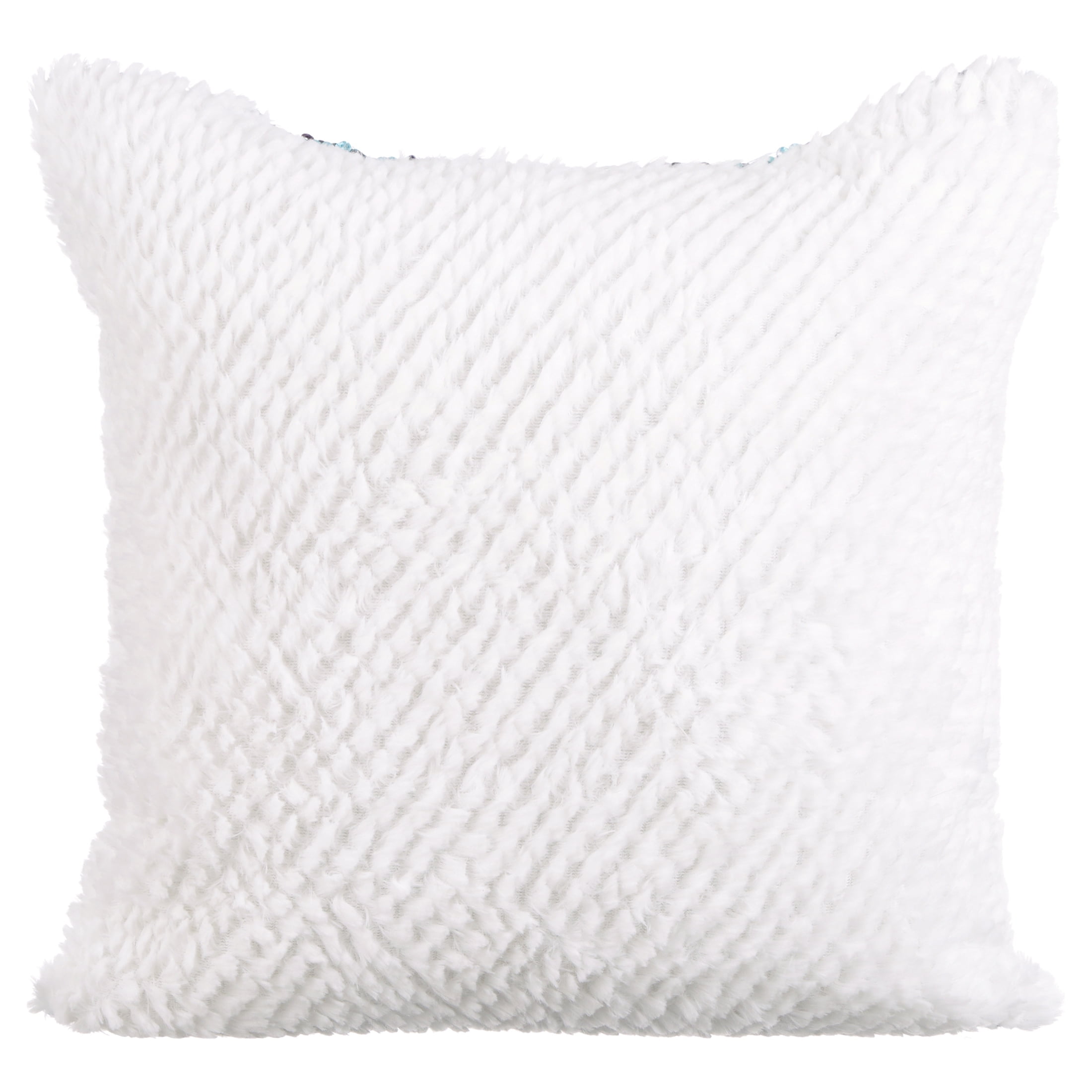 Mainstays Holographic Reversible Sequins Sparkle Pillow, 17" x 17"