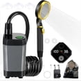 thumbnail image 1 of Douche de Camping Rechargeable 6000/7800/9000mAh avec Affichage LED Intelligent, 1 of 9