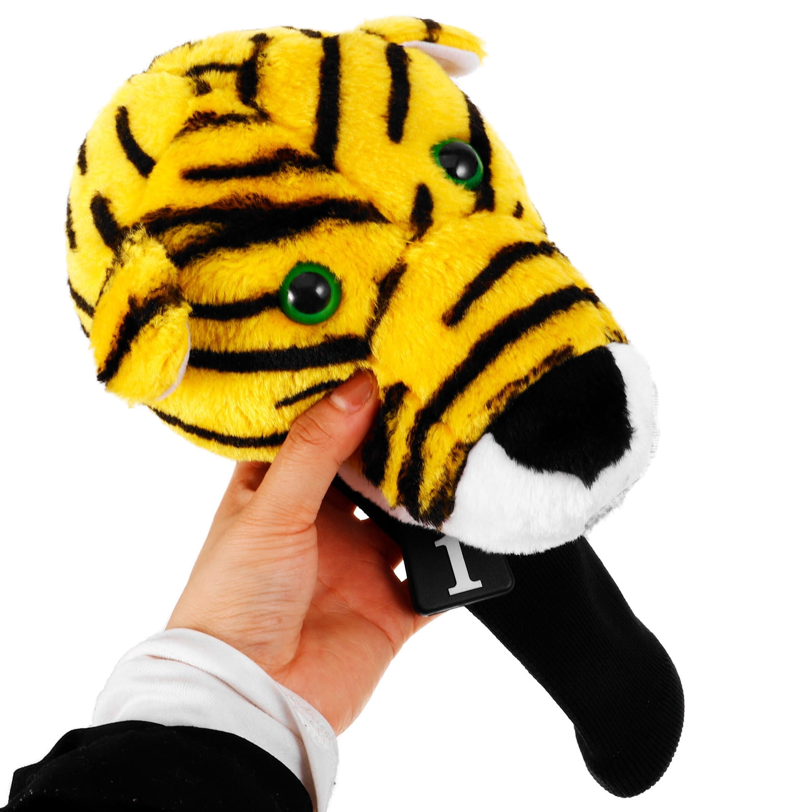 PENIKOKO Yellow Golf Headcover with Extra Padding and Shock Reduction for Driver and Woods