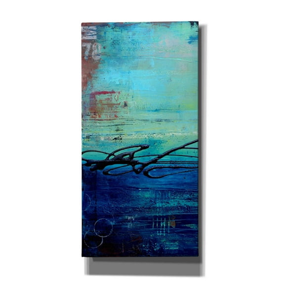 Epic Graffiti 'Venice Beach I' by Erin Ashley, Canvas Wall Art, 20"x40"