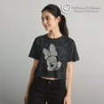 thumbnail image 2 of Junior's Mickey & Friends Distressed Minnie Wink Portrait  Graphic T-Shirt, 2 of 9
