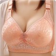 thumbnail image 2 of Wycnly Bras for Women,Womens Full Figure Bras,Plus Size Bras for Women Full Coverage Compression Push up Underwire Bra Ladies Elder Comfort Lightly Daily Tshirt Bra Underwear, 2 of 3