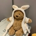 thumbnail image 4 of Jellycat Jellycat Toys Bathrobe Bear Barcelona Bear Super Cute High Value Plush Doll，cute Doll, 4 of 4