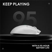 Logitech G PRO X Superlight 2 Lightspeed Gaming Mouse, White