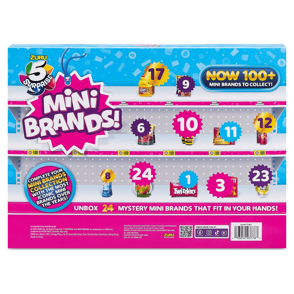 Mini Brands Series 4 Limited Edition Advent Calendar with 6 Exclusive Minis by ZURU - image 4 of 8