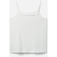 thumbnail image 2 of Hurley Womens Ruffled Tank Top, sail, M, 2 of 2