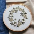 thumbnail image 2 of Kit de inicio con de flores que incluye tela de , y agujas para principiantes, 2 of 9