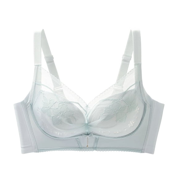 Ovbmpzd Blue Womens Everyday Bralette Bras for Women Mesh Breathable Lace Bras Sexy No Underwire Underwear Bras,34